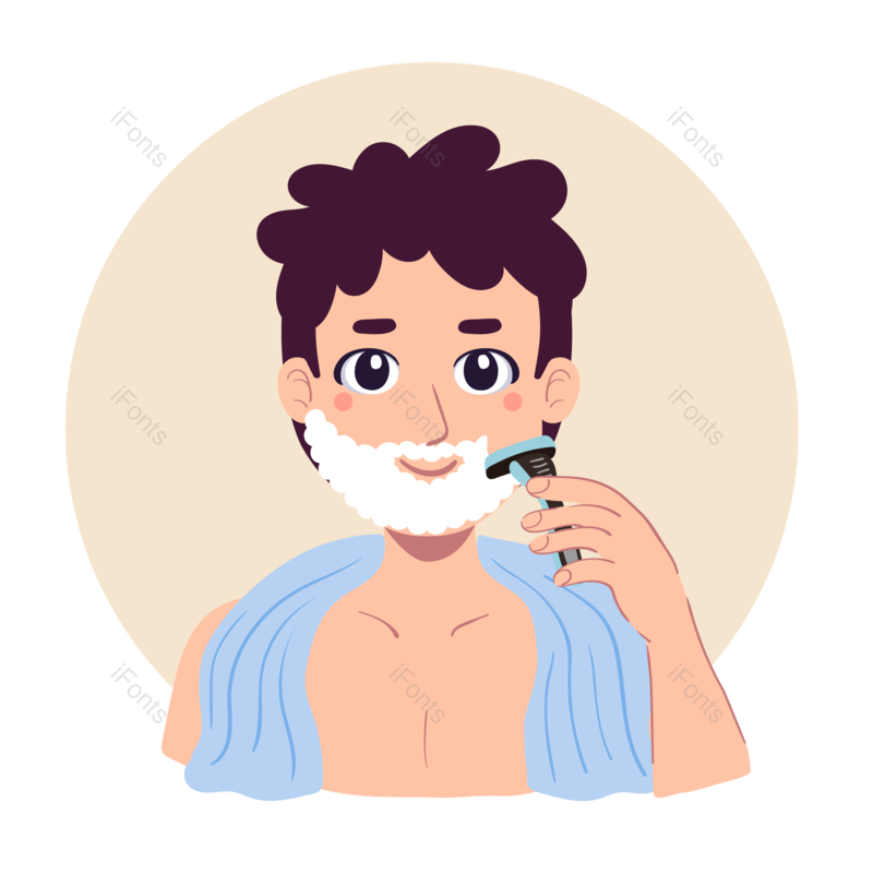 化妆图片,美妆元素,男孩PNG,护肤免抠素材
